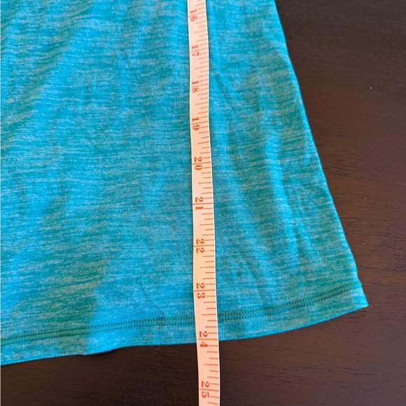 Lululemon Glide and Stride Tank Heathered - Viridian Green - Size 10 - Picture 12 of 12